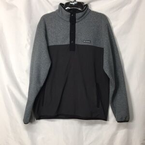 Columbia Mens Foster Creek Pullover Fleece Size L Like-NEW Condition